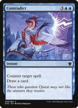 Contradict [Dragons of Tarkir] MTG Single Magic: The Gathering  | Multizone: Comics And Games