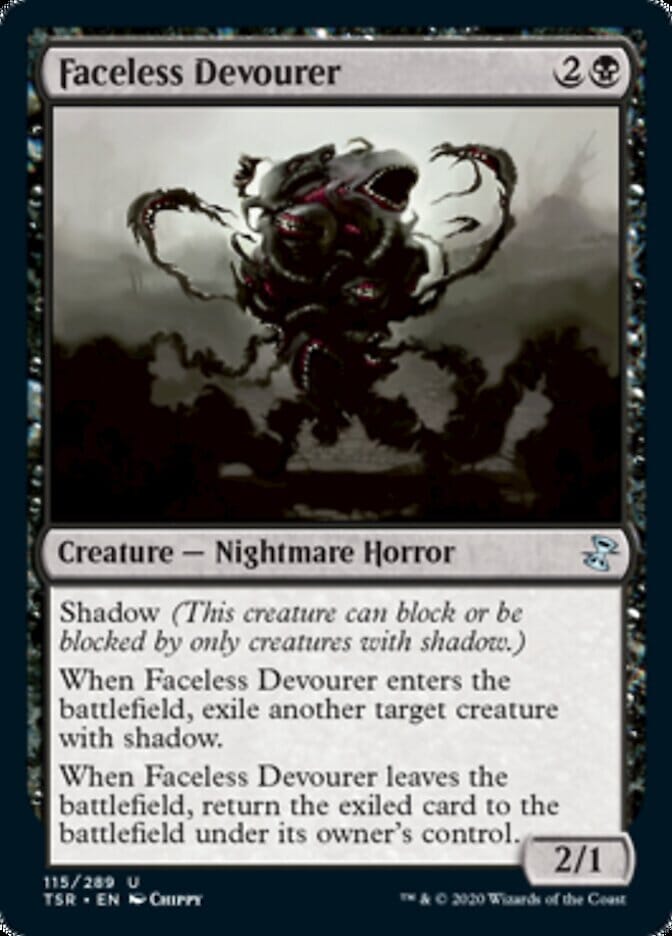 Faceless Devourer [Time Spiral Remastered] MTG Single Magic: The Gathering  | Multizone: Comics And Games