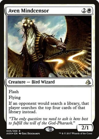 Aven Mindcensor [Amonkhet Promos] MTG Single Magic: The Gathering  | Multizone: Comics And Games