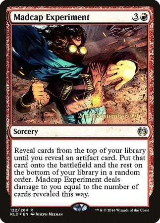 Madcap Experiment [Kaladesh Promos] MTG Single Magic: The Gathering  | Multizone: Comics And Games