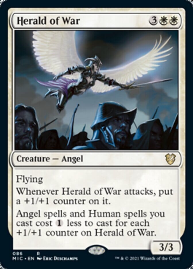 Herald of War [Innistrad: Midnight Hunt Commander] MTG Single Magic: The Gathering  | Multizone: Comics And Games