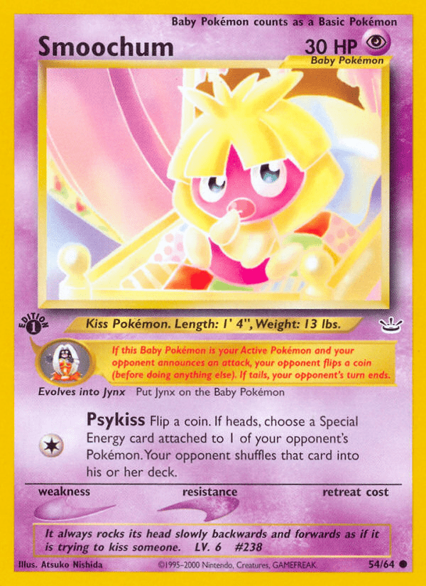 Smoochum (54/64) [Neo Revelation 1st Edition] Pokemon Single Pokémon  | Multizone: Comics And Games