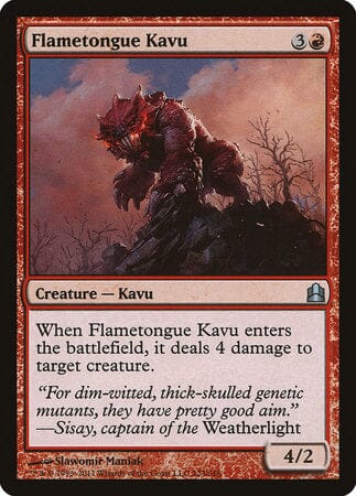 Flametongue Kavu [Commander 2011] MTG Single Magic: The Gathering  | Multizone: Comics And Games