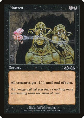 Nausea [Exodus] MTG Single Magic: The Gathering  | Multizone: Comics And Games