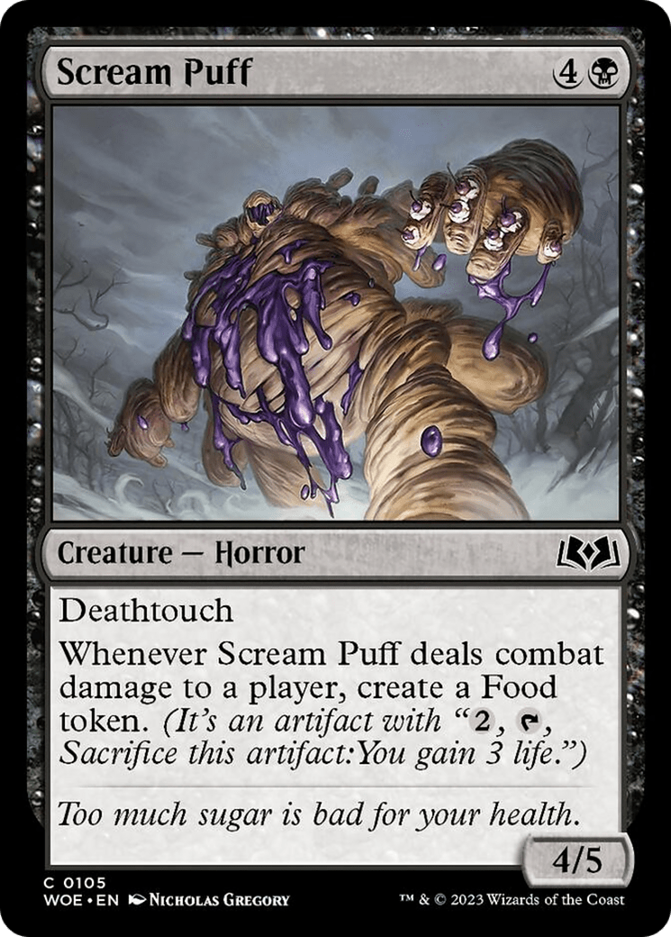 Scream Puff [Wilds of Eldraine] MTG Single Magic: The Gathering  | Multizone: Comics And Games