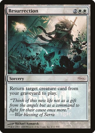 Resurrection [Friday Night Magic 2008] MTG Single Magic: The Gathering  | Multizone: Comics And Games