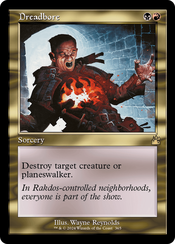 Dreadbore (Retro Frame) [Ravnica Remastered] MTG Single Magic: The Gathering  | Multizone: Comics And Games