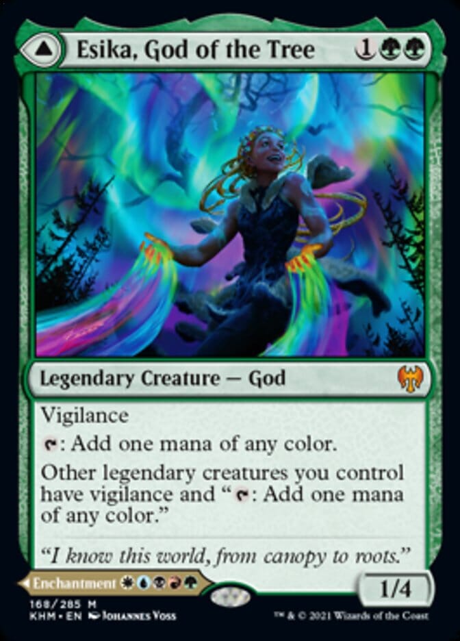 Esika, God of the Tree // The Prismatic Bridge [Kaldheim] MTG Single Magic: The Gathering  | Multizone: Comics And Games