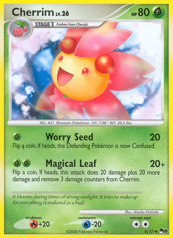 Cherrim (6/17) [POP Series 8] Pokemon Single Pokémon  | Multizone: Comics And Games