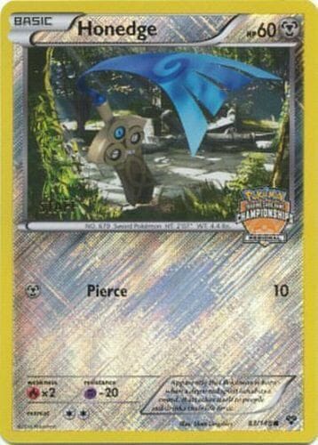 Honedge (83/146) (Regional Championship Promo) (Staff) [XY: Base Set] Pokemon Single Pokémon  | Multizone: Comics And Games