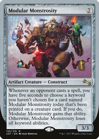 Modular Monstrosity [Unstable] MTG Single Magic: The Gathering  | Multizone: Comics And Games