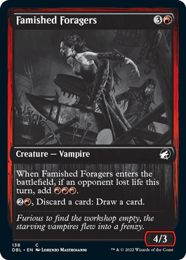 Famished Foragers [Innistrad: Double Feature] MTG Single Magic: The Gathering  | Multizone: Comics And Games