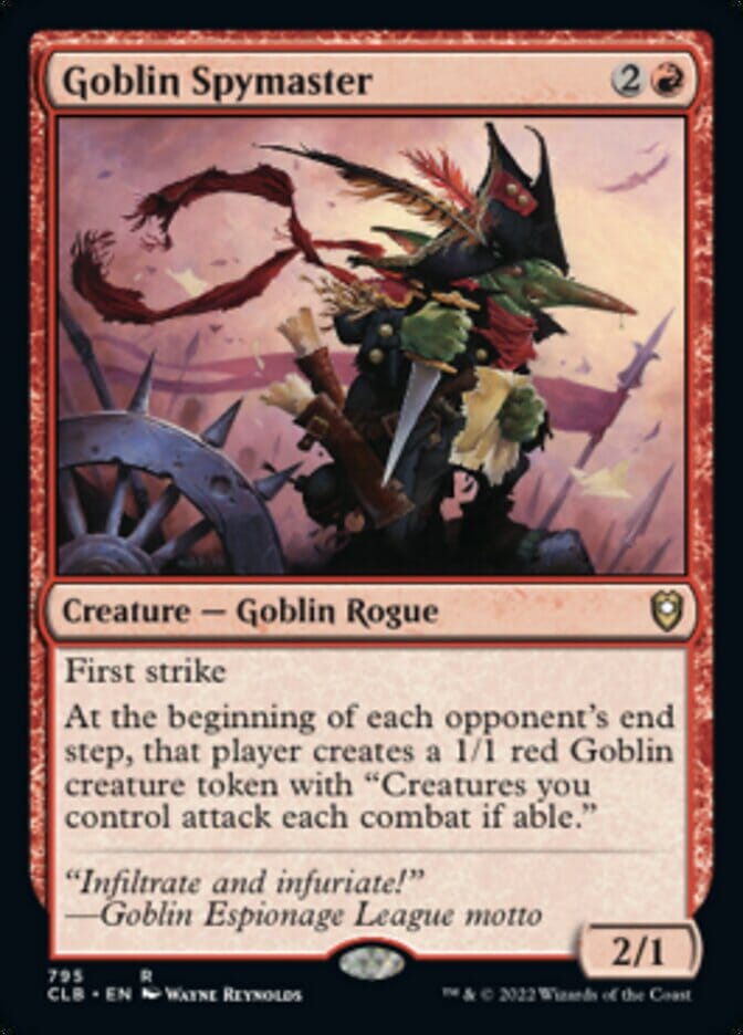 Goblin Spymaster [Commander Legends: Battle for Baldur's Gate] MTG Single Magic: The Gathering  | Multizone: Comics And Games