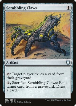 Scrabbling Claws [Commander 2018] MTG Single Magic: The Gathering  | Multizone: Comics And Games