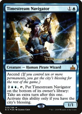 Timestream Navigator [Rivals of Ixalan Promos] MTG Single Magic: The Gathering  | Multizone: Comics And Games