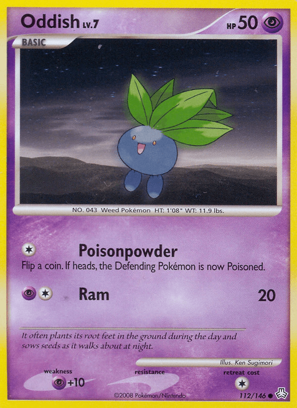 Oddish (112/146) [Diamond & Pearl: Legends Awakened] Pokemon Single Pokémon  | Multizone: Comics And Games