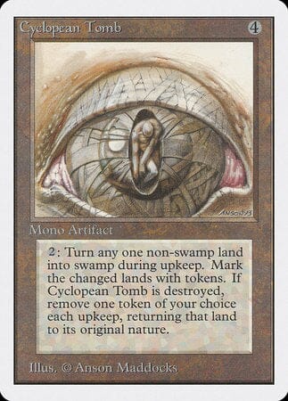 Cyclopean Tomb [Unlimited Edition] MTG Single Magic: The Gathering  | Multizone: Comics And Games