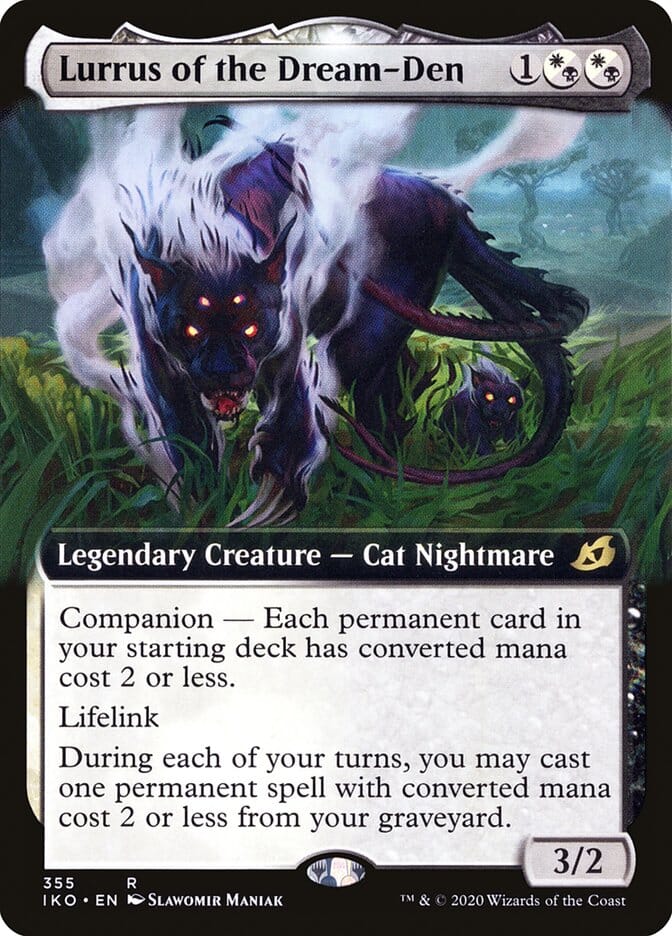 Lurrus of the Dream-Den (Extended Art) [Ikoria: Lair of Behemoths] MTG Single Magic: The Gathering  | Multizone: Comics And Games