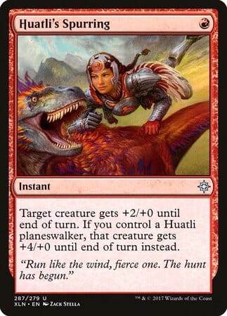 Huatli's Spurring [Ixalan] MTG Single Magic: The Gathering  | Multizone: Comics And Games