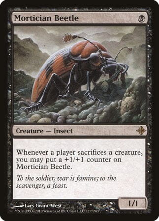 Mortician Beetle [Rise of the Eldrazi] MTG Single Magic: The Gathering  | Multizone: Comics And Games