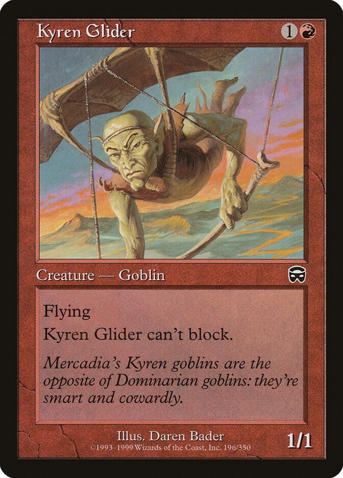 Kyren Glider [Mercadian Masques] MTG Single Magic: The Gathering  | Multizone: Comics And Games