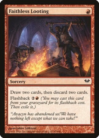 Faithless Looting [Dark Ascension] MTG Single Magic: The Gathering  | Multizone: Comics And Games