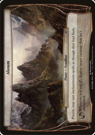 Akoum (Planechase Anthology) [Planechase Anthology Planes] MTG Single Magic: The Gathering  | Multizone: Comics And Games