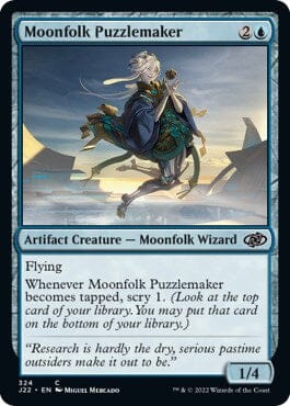 Moonfolk Puzzlemaker [Jumpstart 2022] MTG Single Magic: The Gathering  | Multizone: Comics And Games