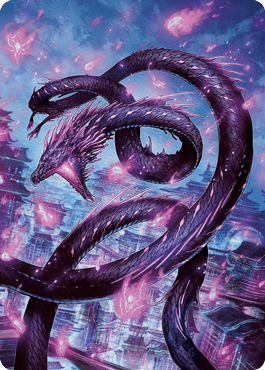 Junji, the Midnight Sky 2 Art Card [Kamigawa: Neon Dynasty Art Series] MTG Single Magic: The Gathering  | Multizone: Comics And Games