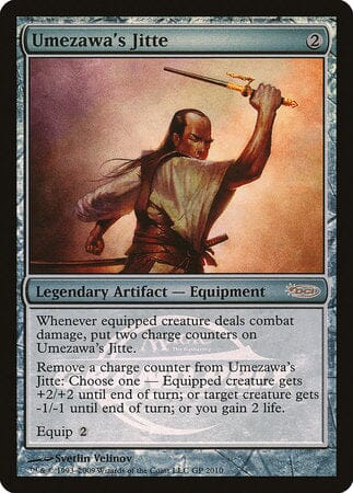 Umezawa's Jitte [Grand Prix Promos] MTG Single Magic: The Gathering  | Multizone: Comics And Games