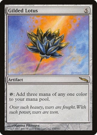 Gilded Lotus [Mirrodin] MTG Single Magic: The Gathering  | Multizone: Comics And Games