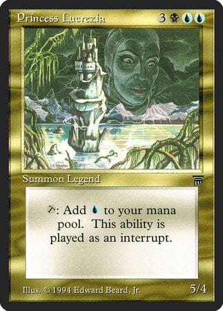 Princess Lucrezia [Legends] MTG Single Magic: The Gathering  | Multizone: Comics And Games