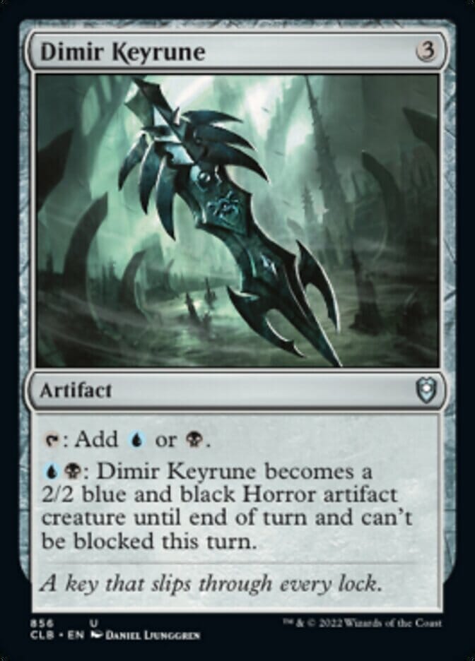 Dimir Keyrune [Commander Legends: Battle for Baldur's Gate] MTG Single Magic: The Gathering  | Multizone: Comics And Games