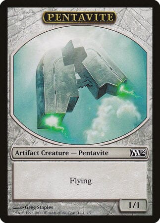 Pentavite Token [Magic 2012 Tokens] MTG Single Magic: The Gathering  | Multizone: Comics And Games
