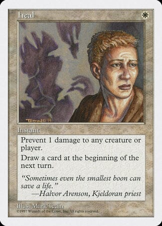 Heal [Fifth Edition] MTG Single Magic: The Gathering  | Multizone: Comics And Games