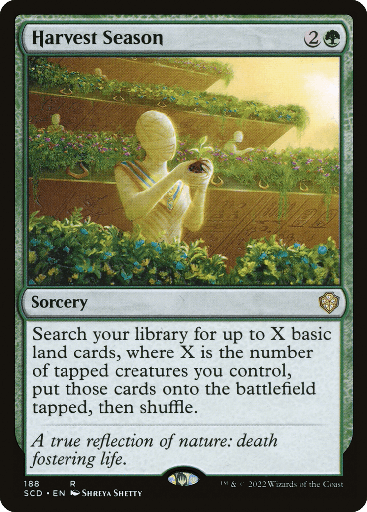 Harvest Season [Starter Commander Decks] MTG Single Magic: The Gathering  | Multizone: Comics And Games