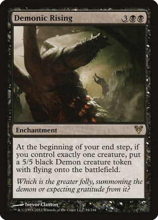 Demonic Rising [Avacyn Restored] MTG Single Magic: The Gathering  | Multizone: Comics And Games