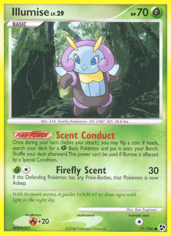 Illumise (71/106) [Diamond & Pearl: Great Encounters] Pokemon Single Pokémon  | Multizone: Comics And Games
