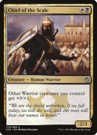 Chief of the Scale [Khans of Tarkir] MTG Single Magic: The Gathering  | Multizone: Comics And Games
