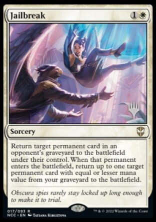 Jailbreak (Promo Pack) [Streets of New Capenna Commander Promos] MTG Single Magic: The Gathering  | Multizone: Comics And Games