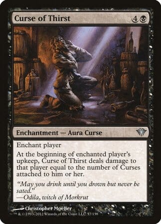 Curse of Thirst [Dark Ascension] MTG Single Magic: The Gathering  | Multizone: Comics And Games