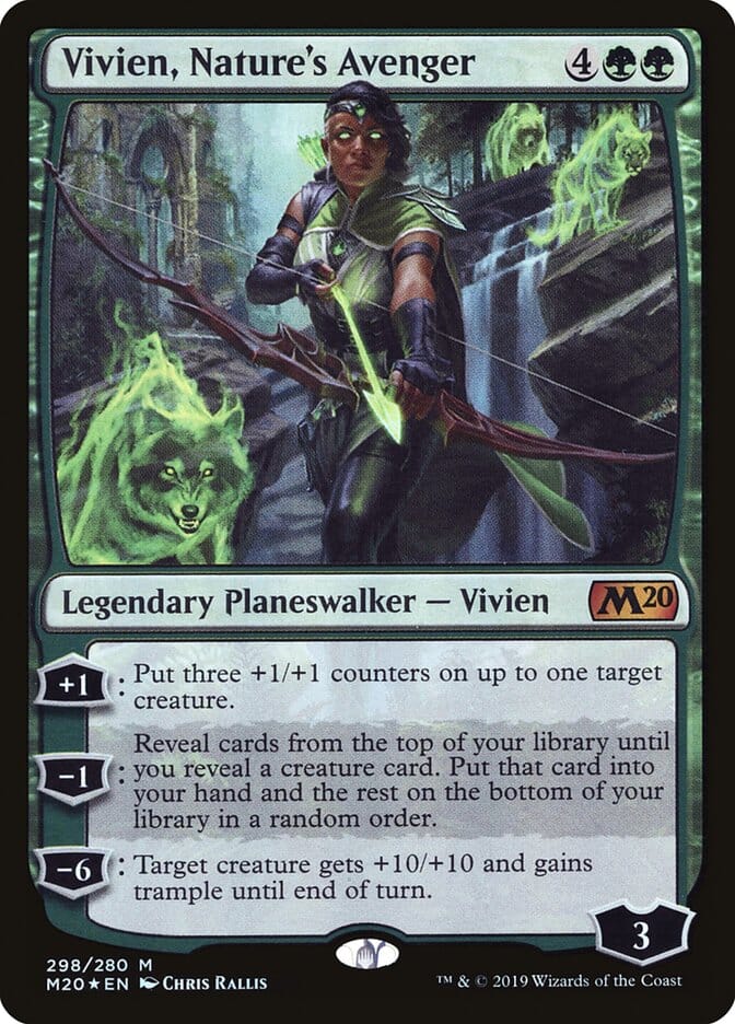 Vivien, Nature's Avenger [Core Set 2020] MTG Single Magic: The Gathering  | Multizone: Comics And Games