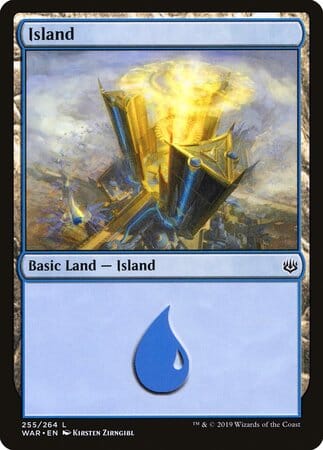Island (255) [War of the Spark] MTG Single Magic: The Gathering  | Multizone: Comics And Games