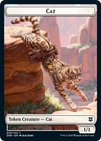Cat // Insect Double-sided Token [Zendikar Rising Tokens] MTG Single Magic: The Gathering  | Multizone: Comics And Games
