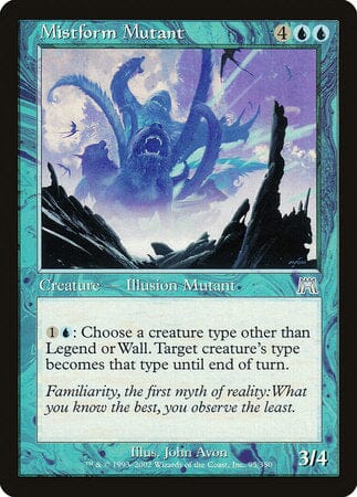 Mistform Mutant [Onslaught] MTG Single Magic: The Gathering  | Multizone: Comics And Games