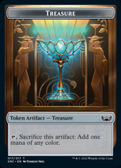 Treasure (017) // Angel Double-sided Token [Streets of New Capenna Tokens] MTG Single Magic: The Gathering  | Multizone: Comics And Games