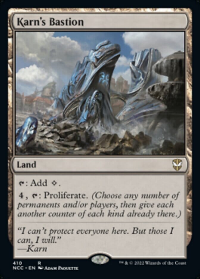 Karn's Bastion [Streets of New Capenna Commander] MTG Single Magic: The Gathering  | Multizone: Comics And Games