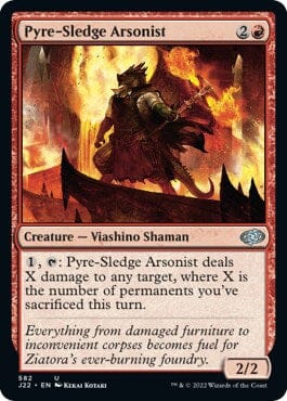 Pyre-Sledge Arsonist [Jumpstart 2022] MTG Single Magic: The Gathering  | Multizone: Comics And Games