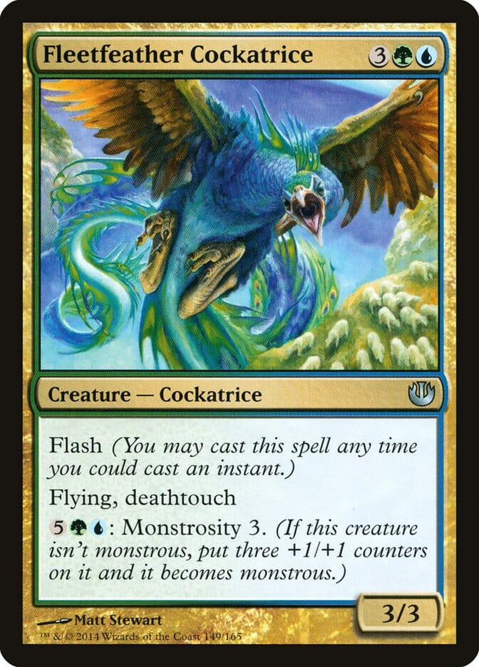 Fleetfeather Cockatrice [Journey into Nyx] MTG Single Magic: The Gathering  | Multizone: Comics And Games