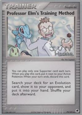 Professor Elm's Training Method (79/101) (Flyvees - Jun Hasebe) [World Championships 2007] Pokemon Single Pokémon  | Multizone: Comics And Games